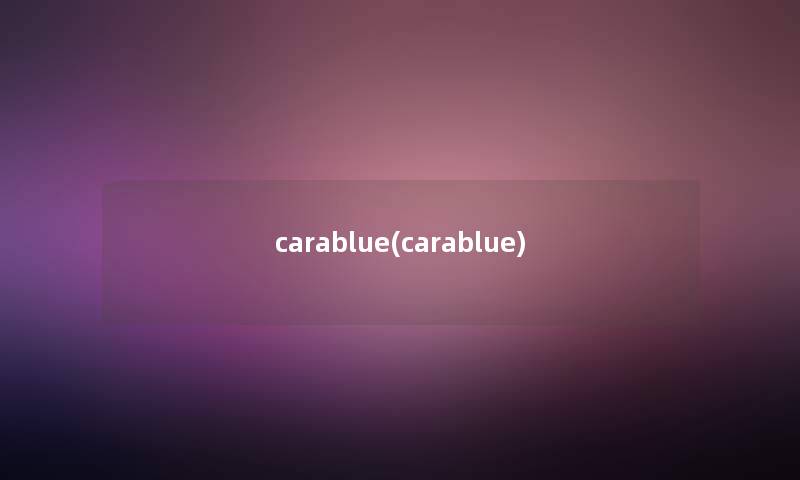 carablue(carablue) carablue(carablue)