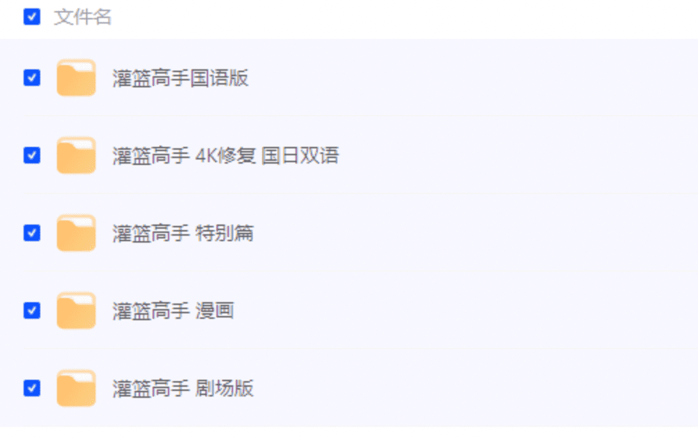 有人很喜欢的灌篮高手4K珍藏版